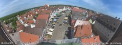 Archived image Webcam Günzburg Town Square 13:00