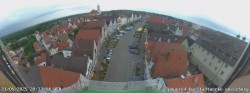 Archived image Webcam Günzburg Town Square 19:00