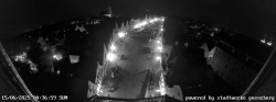 Archiv Foto Webcam Günzburg Marktplatz 23:00