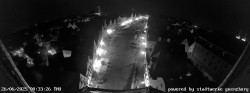Archiv Foto Webcam Günzburg Marktplatz 23:00