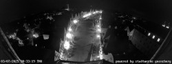 Archiv Foto Webcam Günzburg Marktplatz 23:00
