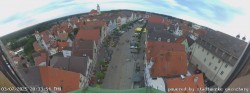 Archiv Foto Webcam Günzburg Marktplatz 19:00