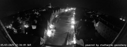 Archiv Foto Webcam Günzburg Marktplatz 01:00