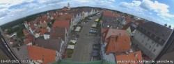 Archiv Foto Webcam Günzburg Marktplatz 13:00