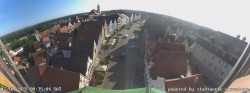 Archiv Foto Webcam Günzburg Marktplatz 07:00