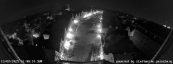 Archiv Foto Webcam Günzburg Marktplatz 01:00