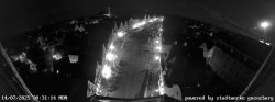 Archiv Foto Webcam Günzburg Marktplatz 23:00
