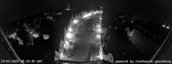 Archived image Webcam Günzburg Town Square 23:00