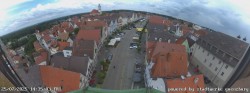 Archiv Foto Webcam Günzburg Marktplatz 13:00