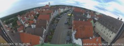 Archiv Foto Webcam Günzburg Marktplatz 17:00