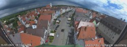 Archived image Webcam Günzburg Town Square 13:00