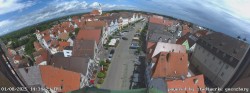 Archiv Foto Webcam Günzburg Marktplatz 13:00
