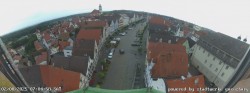 Archiv Foto Webcam Günzburg Marktplatz 07:00