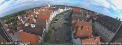 Archiv Foto Webcam Günzburg Marktplatz 13:00