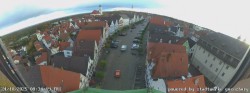 Archiv Foto Webcam Günzburg Marktplatz 07:00