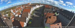 Archiv Foto Webcam Günzburg Marktplatz 11:00