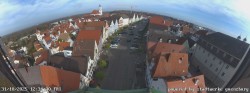 Archived image Webcam Günzburg Town Square 11:00