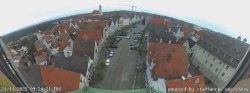 Archiv Foto Webcam Günzburg Marktplatz 08:00