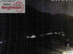 Archiv Foto Webcam Martelltal - Hotel Bergfrieden 23:00