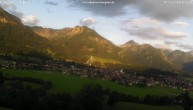 Archiv Foto Webcam Allgäuer Bergbad 19:00