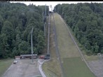 Archiv Foto Webcam Heini-Klopfer-Skiflugschanze 13:00