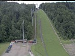 Archiv Foto Webcam Heini-Klopfer-Skiflugschanze 13:00