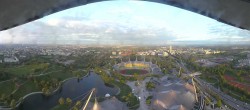 Archiv Foto Webcam München: Panorama Olympiastadion und Olympiapark 05:00