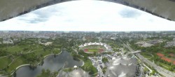 Archiv Foto Webcam München: Panorama Olympiastadion und Olympiapark 16:00