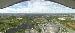 Archiv Foto Webcam München: Panorama Olympiastadion und Olympiapark 11:00