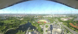 Archiv Foto Webcam München: Panorama Olympiastadion und Olympiapark 02:00