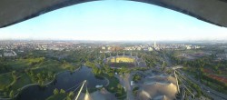 Archiv Foto Webcam München: Panorama Olympiastadion und Olympiapark 06:00
