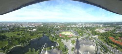 Archiv Foto Webcam München: Panorama Olympiastadion und Olympiapark 02:00