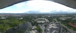 Archiv Foto Webcam München: Panorama Olympiastadion und Olympiapark 17:00