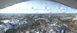 Archiv Foto Webcam München: Panorama Olympiastadion und Olympiapark 12:00