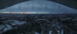 Archiv Foto Webcam München: Panorama Olympiastadion und Olympiapark 18:00