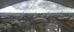 Archiv Foto Webcam München: Panorama Olympiastadion und Olympiapark 07:00