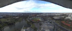 Archiv Foto Webcam München: Panorama Olympiastadion und Olympiapark 09:00