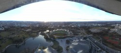 Archiv Foto Webcam München: Panorama Olympiastadion und Olympiapark 15:00