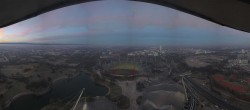 Archiv Foto Webcam München: Panorama Olympiastadion und Olympiapark 06:00