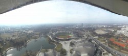 Archiv Foto Webcam München: Panorama Olympiastadion und Olympiapark 11:00