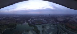 Archiv Foto Webcam München: Panorama Olympiastadion und Olympiapark 17:00