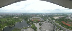 Archiv Foto Webcam München: Panorama Olympiastadion und Olympiapark 09:00