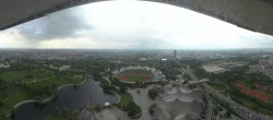 Archiv Foto Webcam München: Panorama Olympiastadion und Olympiapark 15:00