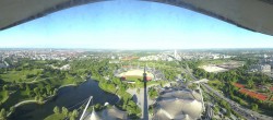 Archiv Foto Webcam München: Panorama Olympiastadion und Olympiapark 07:00
