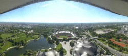 Archiv Foto Webcam München: Panorama Olympiastadion und Olympiapark 15:00