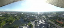 Archiv Foto Webcam München: Panorama Olympiastadion und Olympiapark 17:00