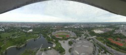 Archiv Foto Webcam München: Panorama Olympiastadion und Olympiapark 07:00