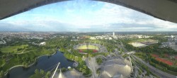 Archiv Foto Webcam München: Panorama Olympiastadion und Olympiapark 06:00