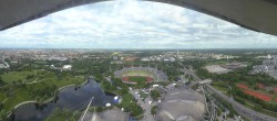 Archiv Foto Webcam München: Panorama Olympiastadion und Olympiapark 05:00