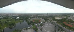 Archiv Foto Webcam München: Panorama Olympiastadion und Olympiapark 10:00